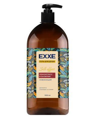 Гель для душа EXXE 1л. жен. Лемонграсс и базилик (8)