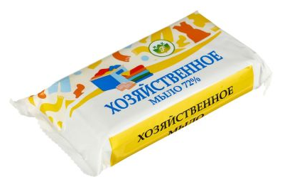 Мыло Хозяйственное 150гр. 72% Флора инд.уп. (84)