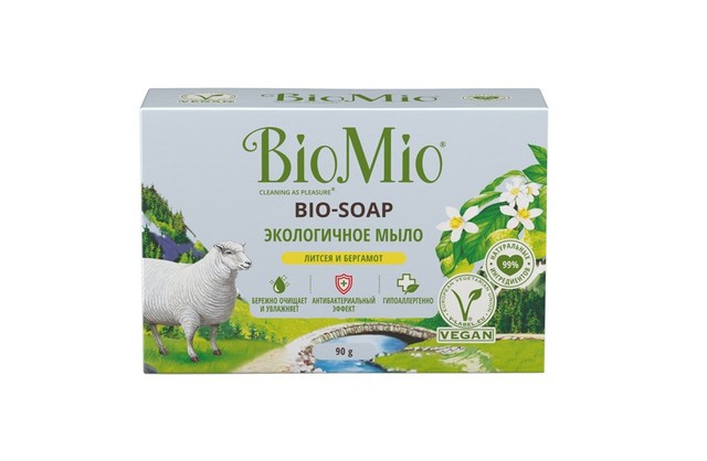 Мыло BioMio 90г. Литсея и бергамот***