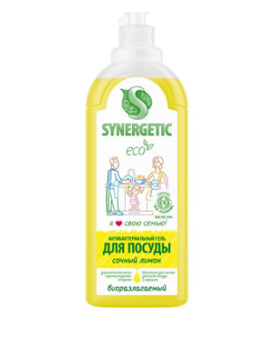 ЖМС Synergetic 1л. Концентрат Сочный лимон (8)