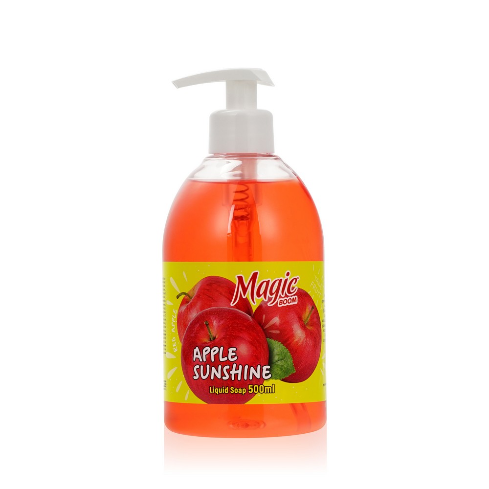 Мыло жидк. MagicBoom 500мл. Apple sunshine
