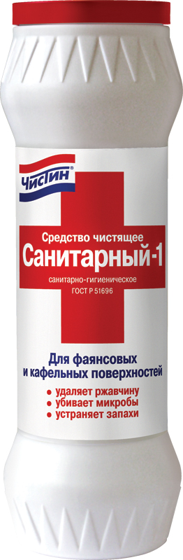 Ср-во Чистин 400гр. Санитарный банка