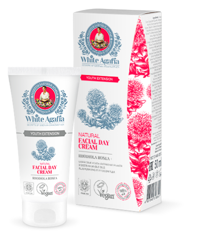 Крем White Agafia 50мл. д/лица День Продление молодости **