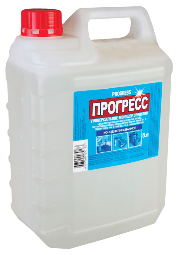 Ср-во Золушка 5л. ПРОГРЕСС Унив.моющ.ср-во КАНИСТРА