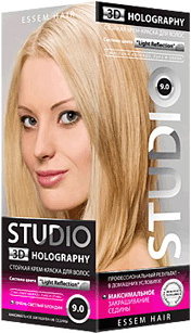 Краска д/волос Studio 9.0 Очень светлый блондин (6)