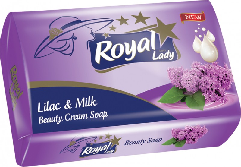 Мыло Royal lady 140г. Сирень (уп.6) (48)
