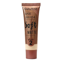 Крем Ruby rose Soft matte Тональная основа матирующая №2