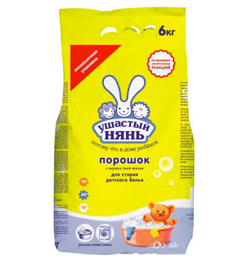 Стир.порошок Ушастый нянь 6кг.(3)