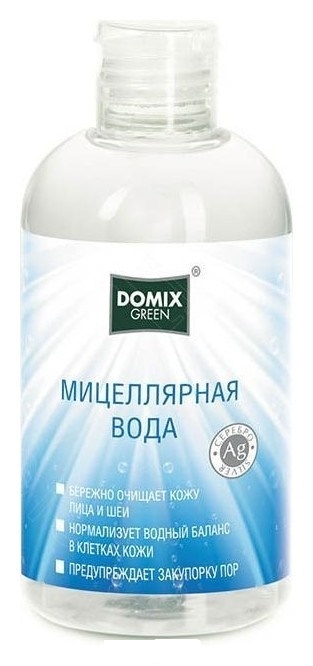 Мицеллярная вода ДОМИКС 260мл. DOMIX GREEN
