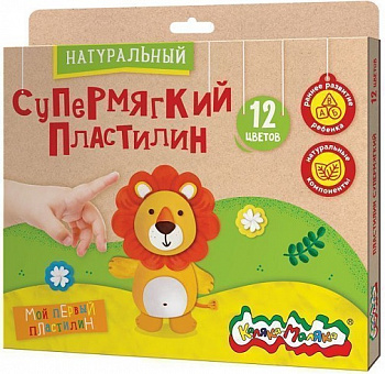 Пластилин 12цв. Каляка-Маляка 360г.