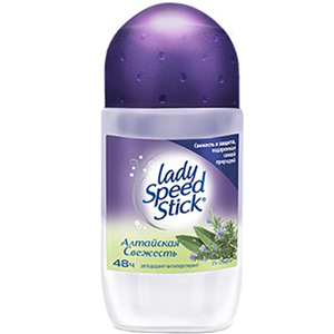 Дез. шарик LadySpeedStick 45г жен, Алтайская свежесть