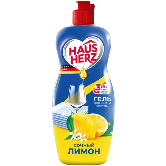 ЖМС HAUS HERZ 900мл. Сочный лимон (8)