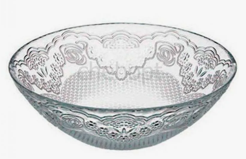 Салатник стекло 140мм. Lacy 10592