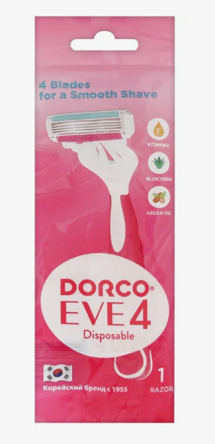 Станки Dorco Eve 4 shai vanila 1шт.***