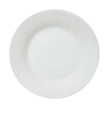 Тарелка керам. 17,5см. 7 Белье т7-WHITE  эконом 78019