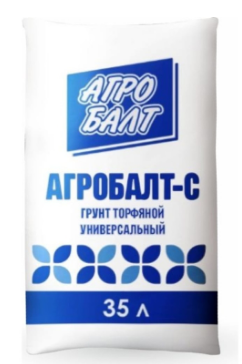 Грунт Агробалт-С 35л. субстрат Торфяной питательный