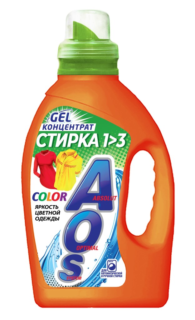 Стир.гель AOS 1,3л. Колор (4)