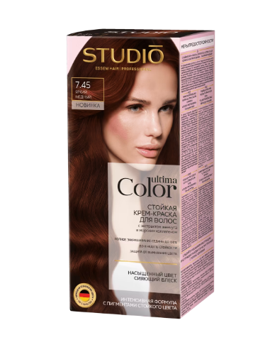 Краска д/волос Studio Ultima Color 7.45 Яркий медный
