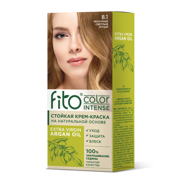 Краска д/волос FITOcolor intense 8.1 Песочный светлый русый (17)