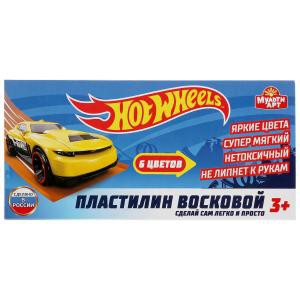 Пластилин воск. 6цв. MultiArt ХОТ ВИЛС