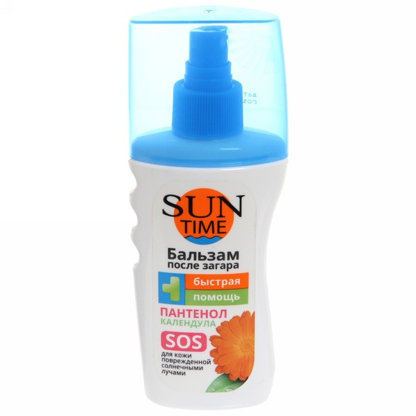 Бальзам после загара Sun Time 150мл. Быстрая помощь