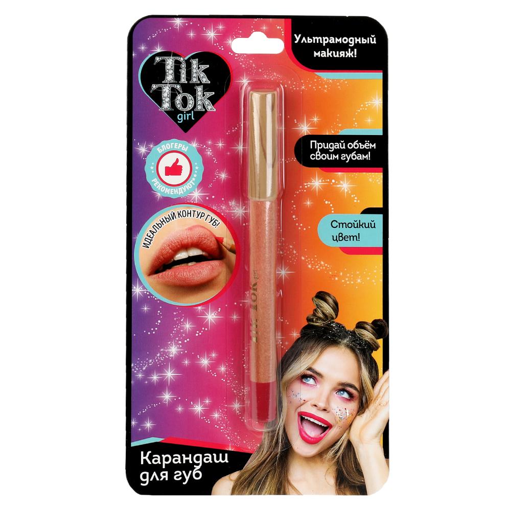 Карандаш д/губ TIK TOK GIRL розовый