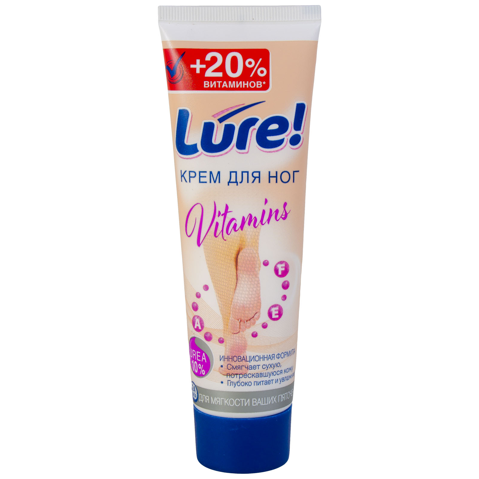 Крем Lure 75мл. д/ног с мочевиной