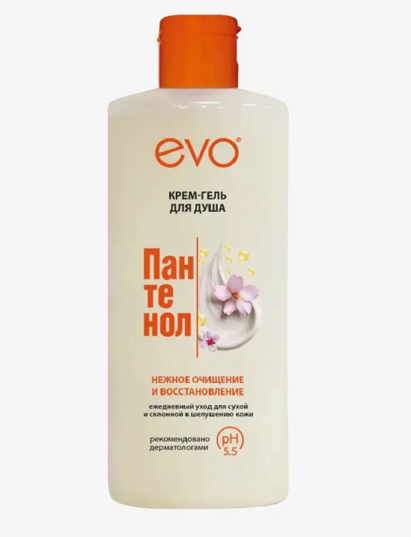 Гель для душа Evo 400мл. Пантенол