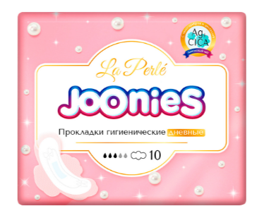 Прокладки Joonies la perle день 10шт. (24)