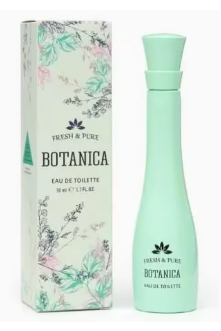 Туалетная вода Botanica 50мл, Fresh&Pure (12)
