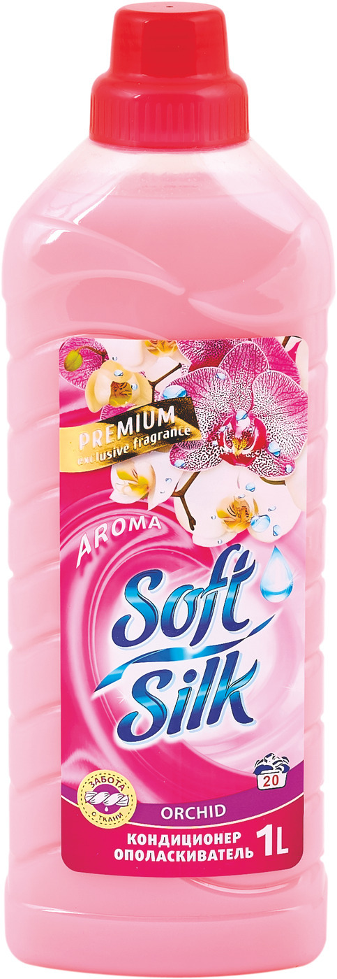 Конд. для белья Soft Silk PREMIUM 1л. Orchid