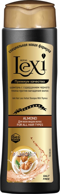 Шампунь Royal Lexi 250мл. Premium Миндаль