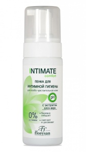 Интим-Пенка Intimate 150мл. Алоэ вера