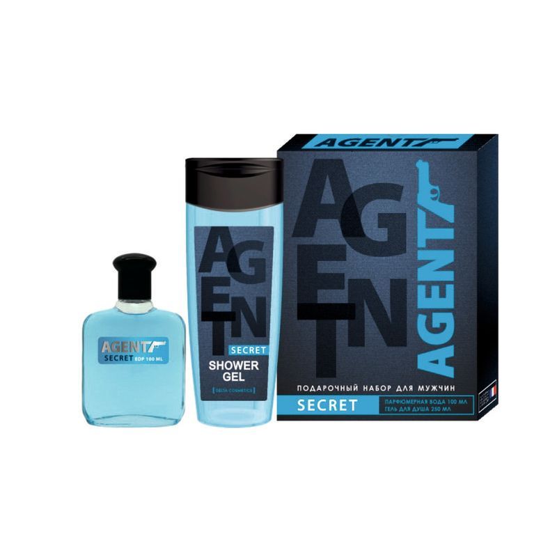 ПН/МУЖ. Agent Secret (гель для душа 250 мл + п/вода 100 мл)