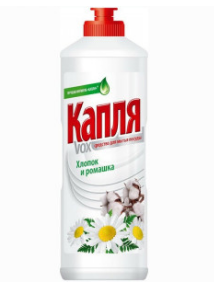 ЖМС Капля Весна VOX 500мл./450мл. Хлопок и ромашка (15)