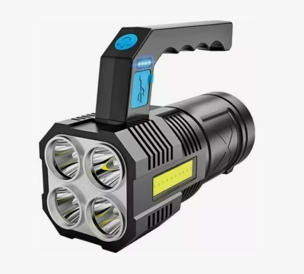 Фонарь ручной Ultraflash LED53766 (акк.4V 0.7Ah) 4 реж COB 3W (54)