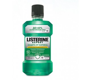 Ополаск. д/рта Listerine 250мл. Защита от кариеса