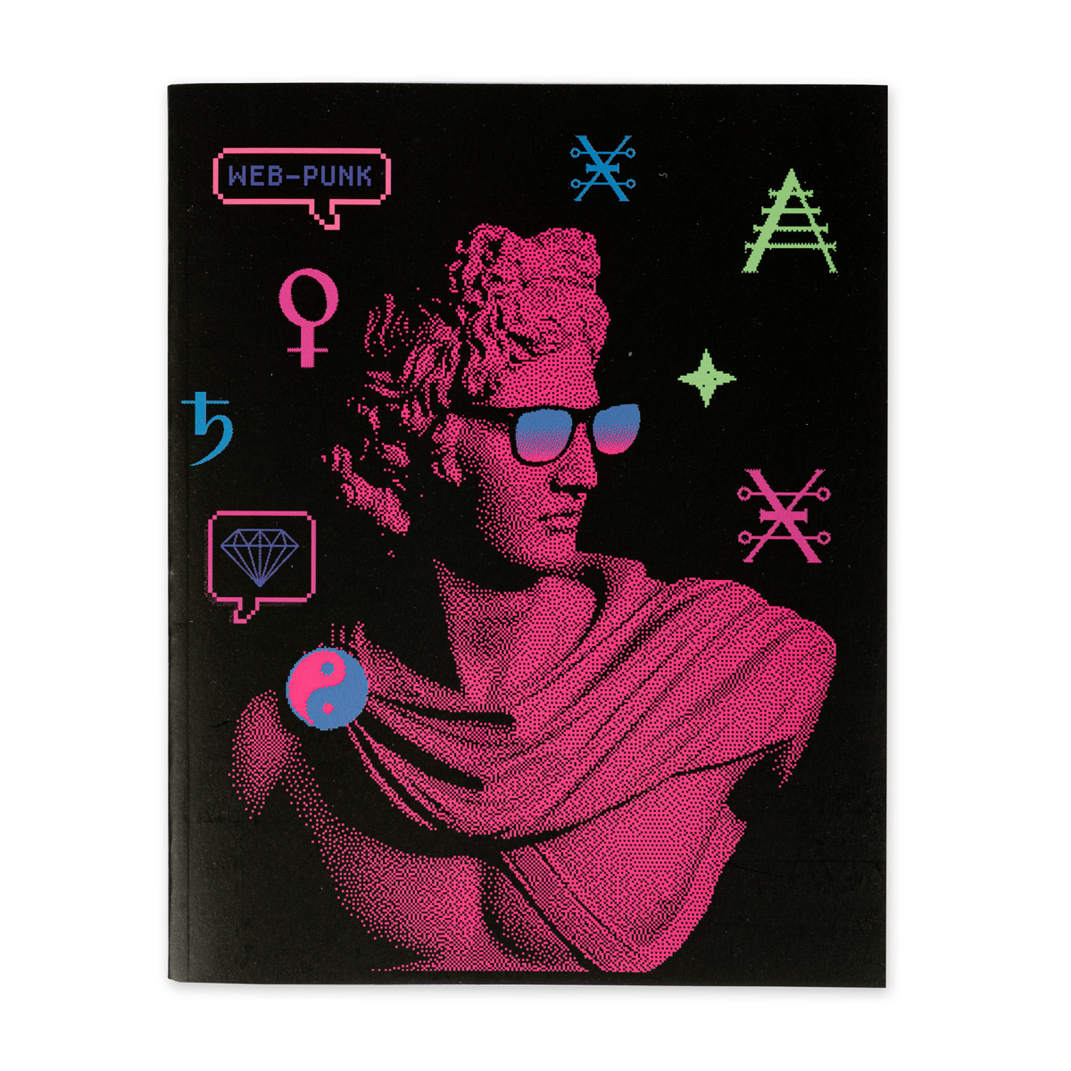 Тетрадь 96л. КЛ. Digital Аполлон в очках