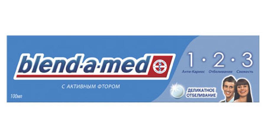Зубн.паста Blend-a-med 100мл. 3_Эффект Деликатное отбеливание