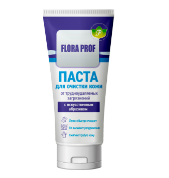 Ср-во Флора 200мл. prof паста д/рук с искусств. абразивом (48)