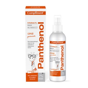 Крем Compliment 150мл. спрей Panthenol детский***