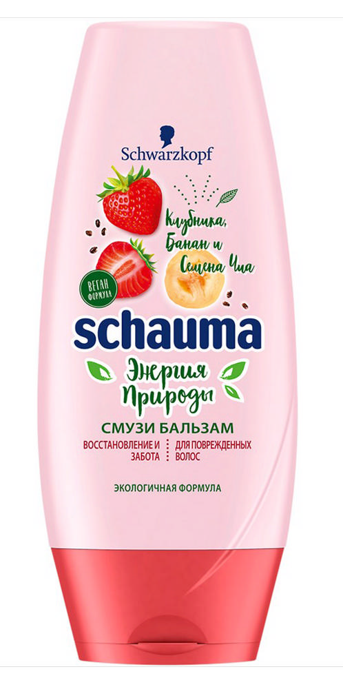 Бальзам Шаума 200мл. Смузи клубника, банан