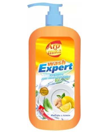 ЖМС Wash expert 1,1л. гель Имбирь и лимон (12)