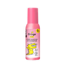 Спрей от комаров Drago 100мл. Kids NS-0007