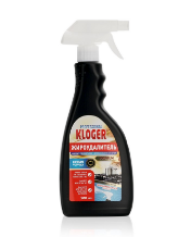 Ср-во Kloger 500мл. Жироудалитель для плит (15)