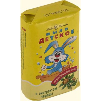 Мыло Невская косм. 90г. Детское с экстр.череды (уп.6) (72)