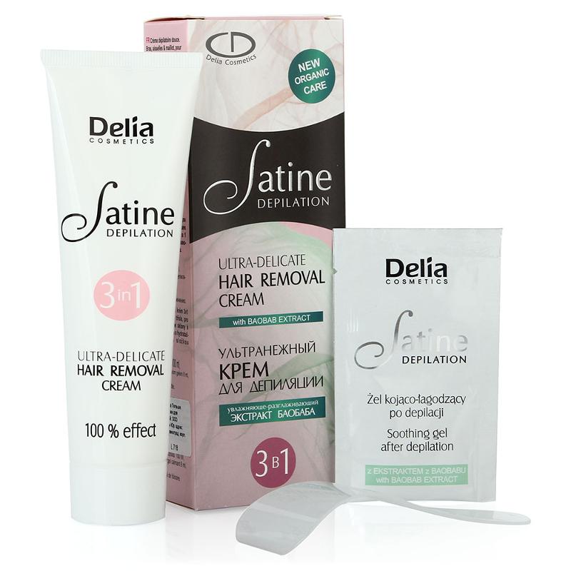 Депилятор-крем Delia Satine 3в1