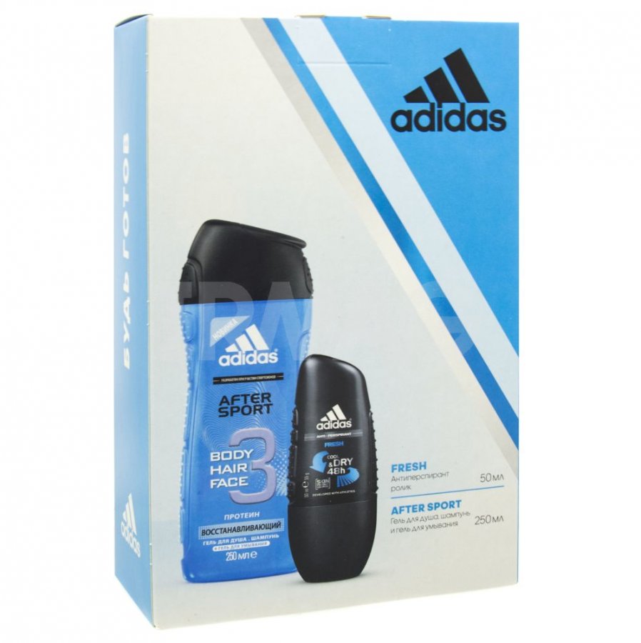 ПН/МУЖ. Adidas IFresh+AftSpt (Гель д/душа + Дез.шарик50мл.)