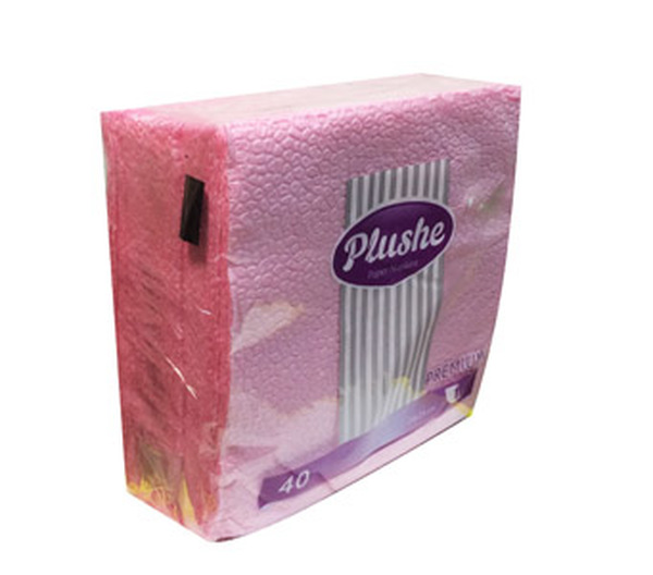 Салфетки бумажные 50л.  Plushe (35)