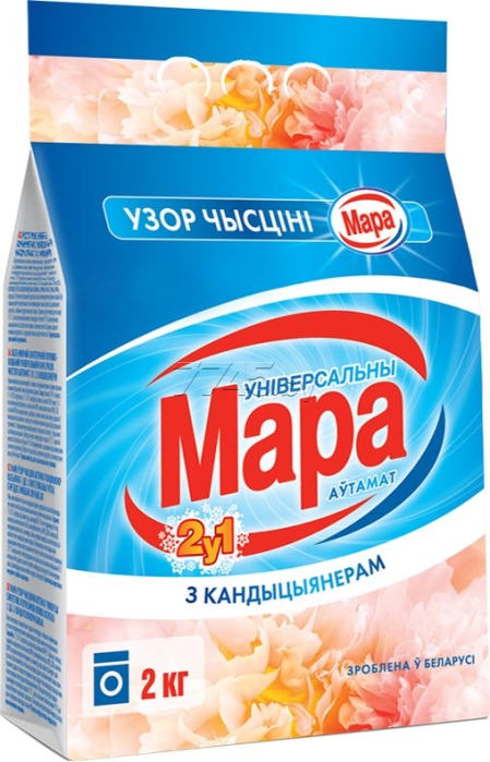 Стир.порошок Мара авт. 2кг. 2в1 с конд.